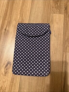 Baggu Polka Dot Navy Tablet Sleeve